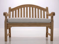 Banc de jardin - Bois - 143 x 60 x 95 cm - Bois naturel-Beige - Style intemporel